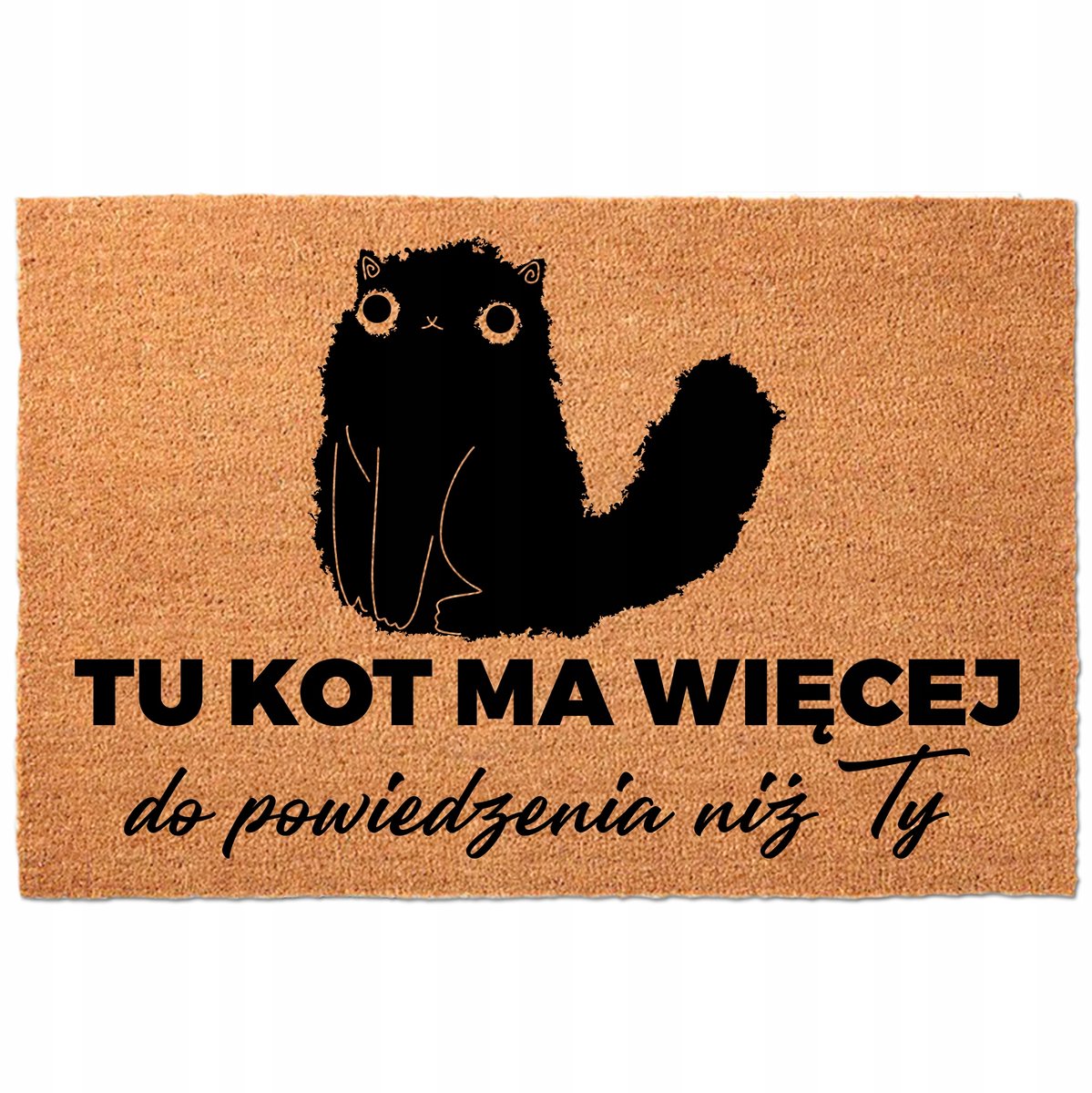 Beige Kokos Wcieraczka 40x60 cm - Sneldrogend & Vuilafstotend