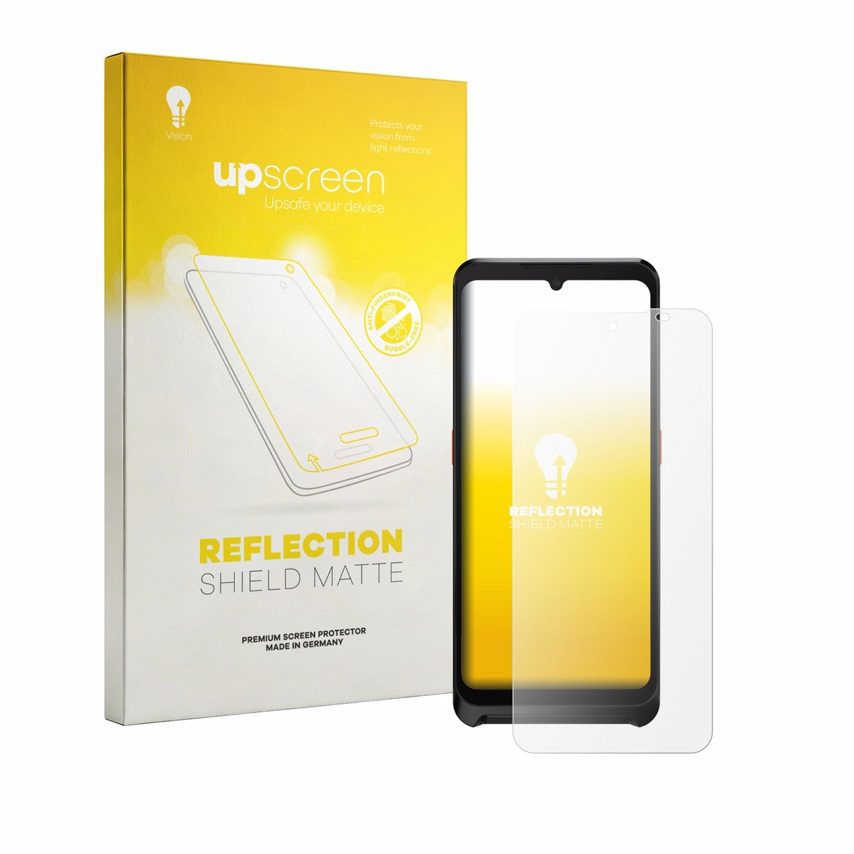 upscreen - Screenprotector voor Sunmi P3 Air - Folie Beschermfolie anti glare matte