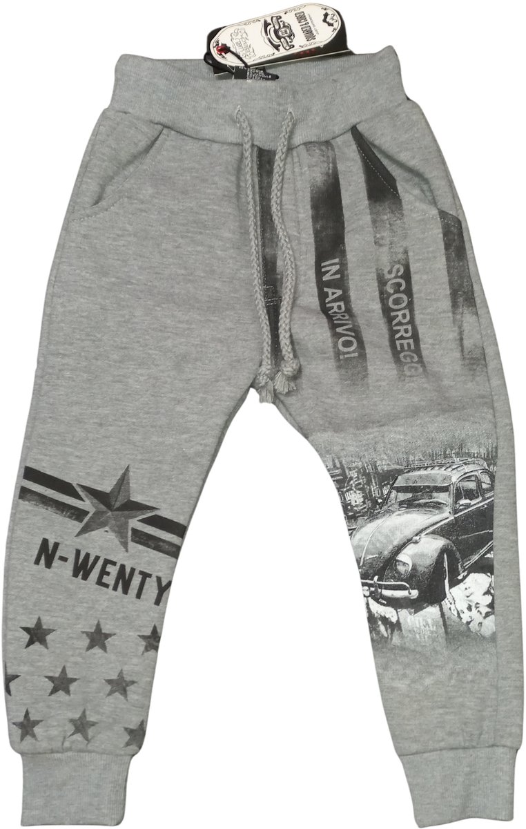 Grijze Joggingbroek voor Jongens - Grijs - 98/104