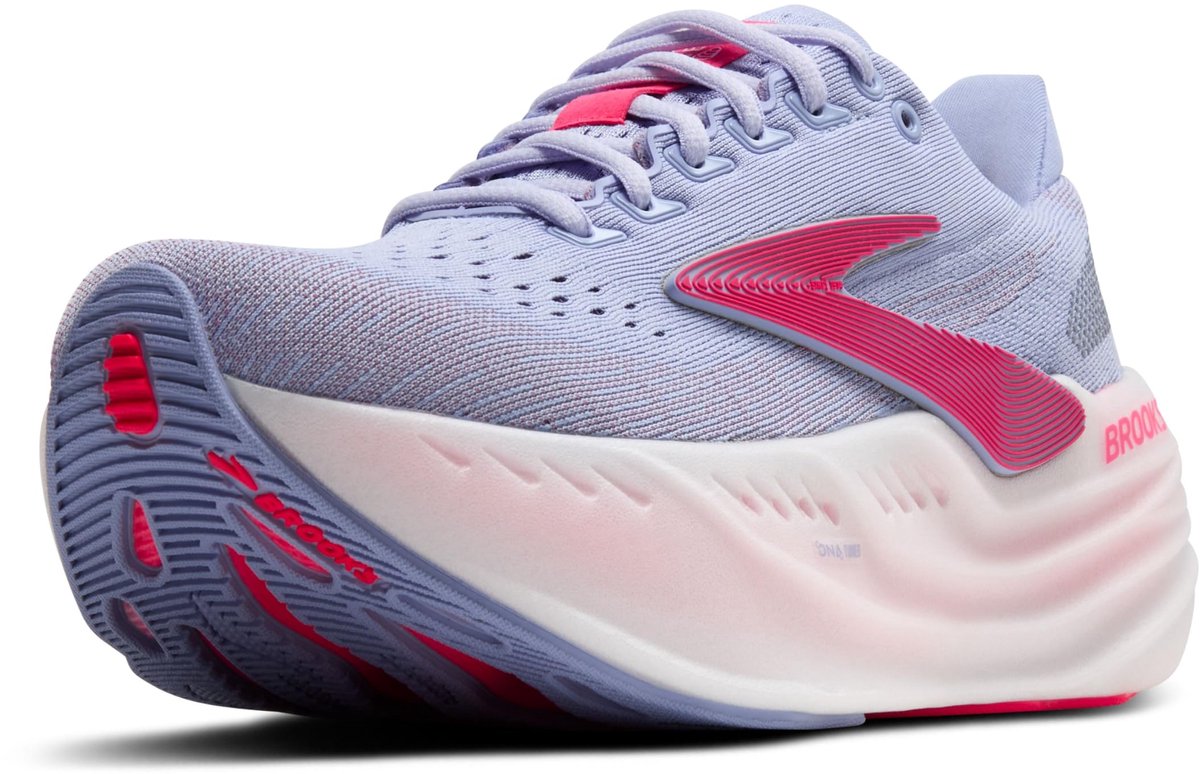 Brooks Glycerin Max - Hardloopschoenen - Dames - Blauw/Roze/Wit - EUR 37.5 / US 6.5