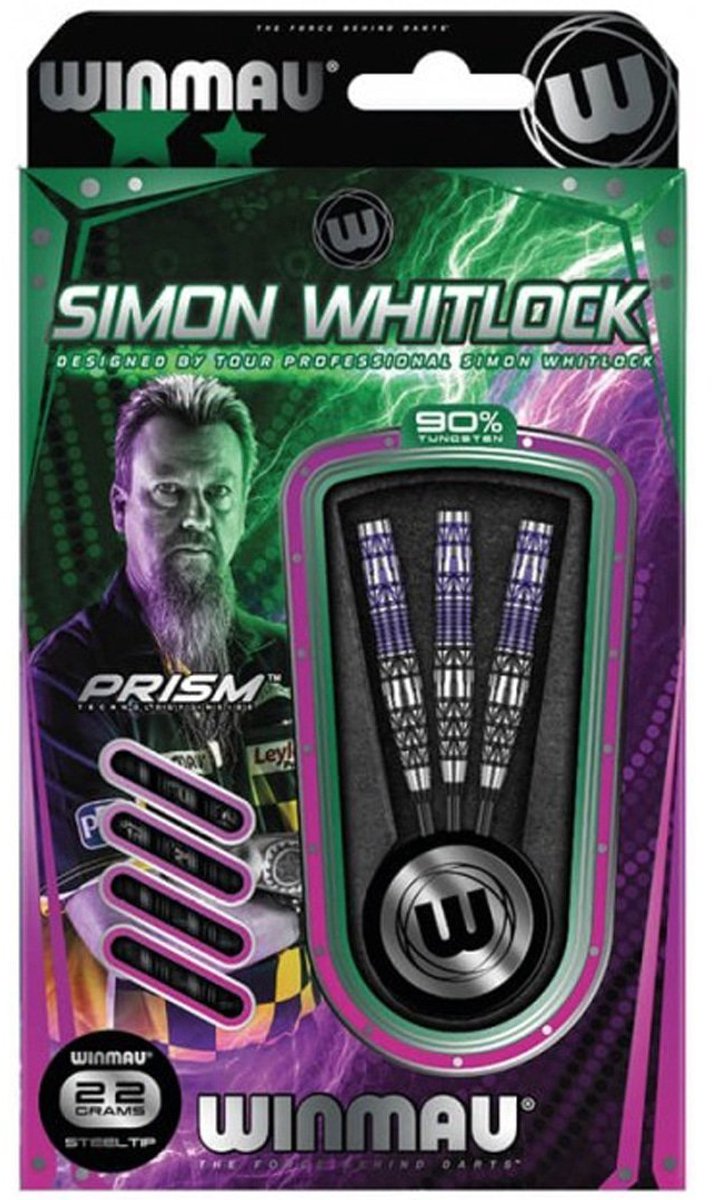 Winmau Simon Whitlock 90% Special Edition - Dartpijlen — afbeelding 5