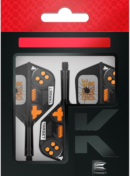 Target K-Flex Game Over NO6 - Dart Flights van Merkloos — afbeelding 3