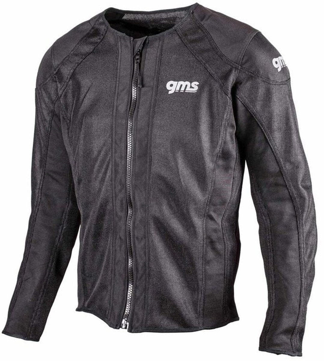 gms Scorpio Zwarte Textiele Motorjas - Jas