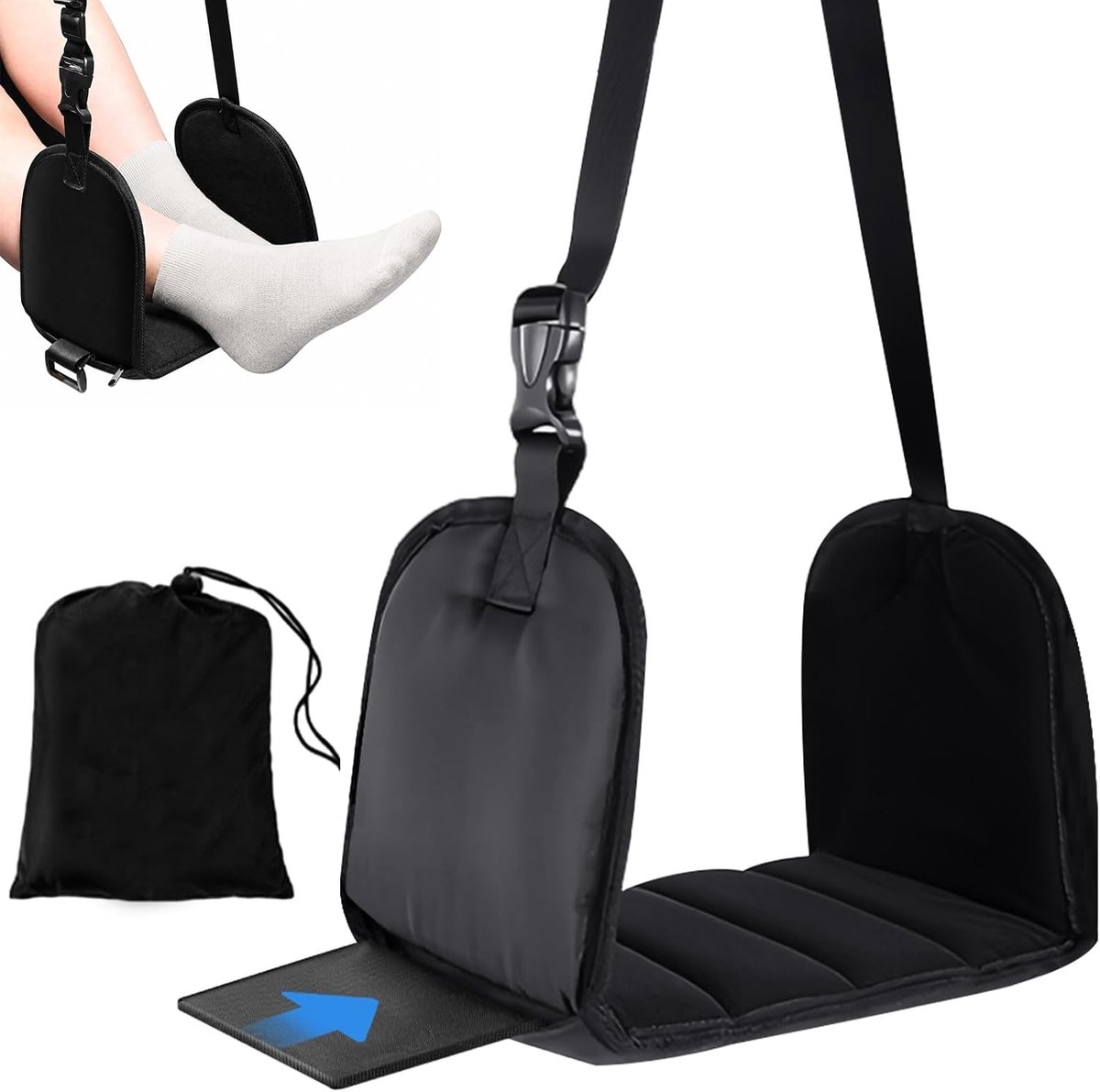 KZQ 3-in-1 Verstelbare Laptopstandaard - Aluminium - Vouwbaar & Draagbaar - Met Magnetische Houder - Voor Laptop Tablet Smartphone - Zwart
