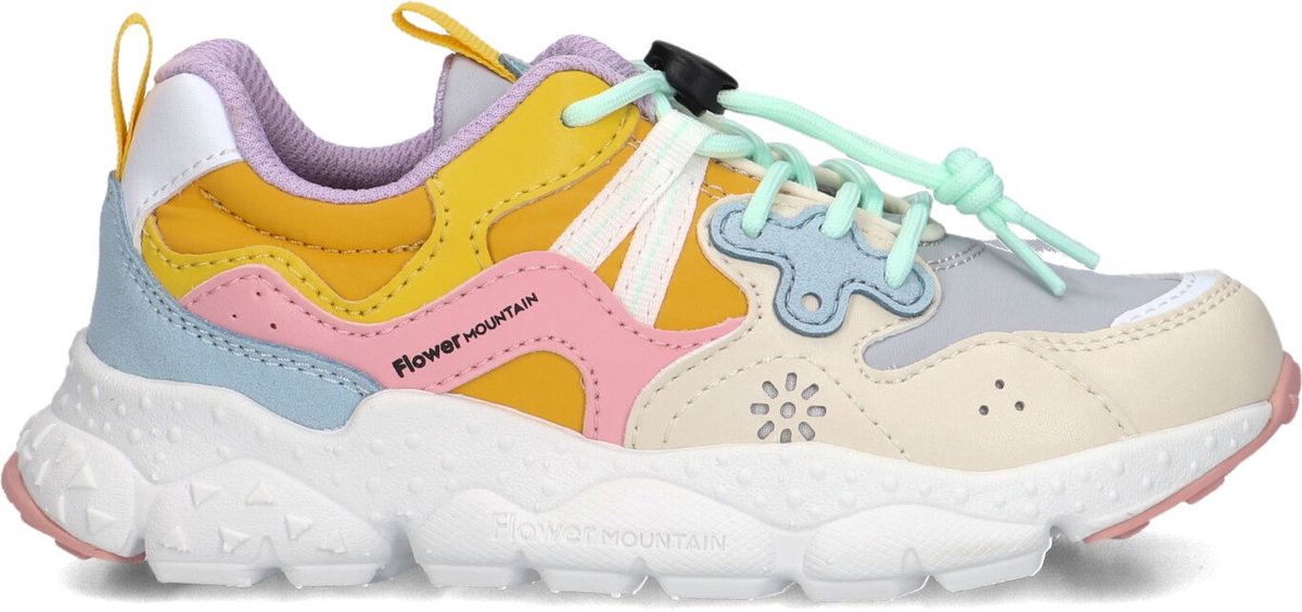 FLOWER MOUNTAIN Yamano 3 Junior Sneakers - Meisjes - Beige - Maat 33