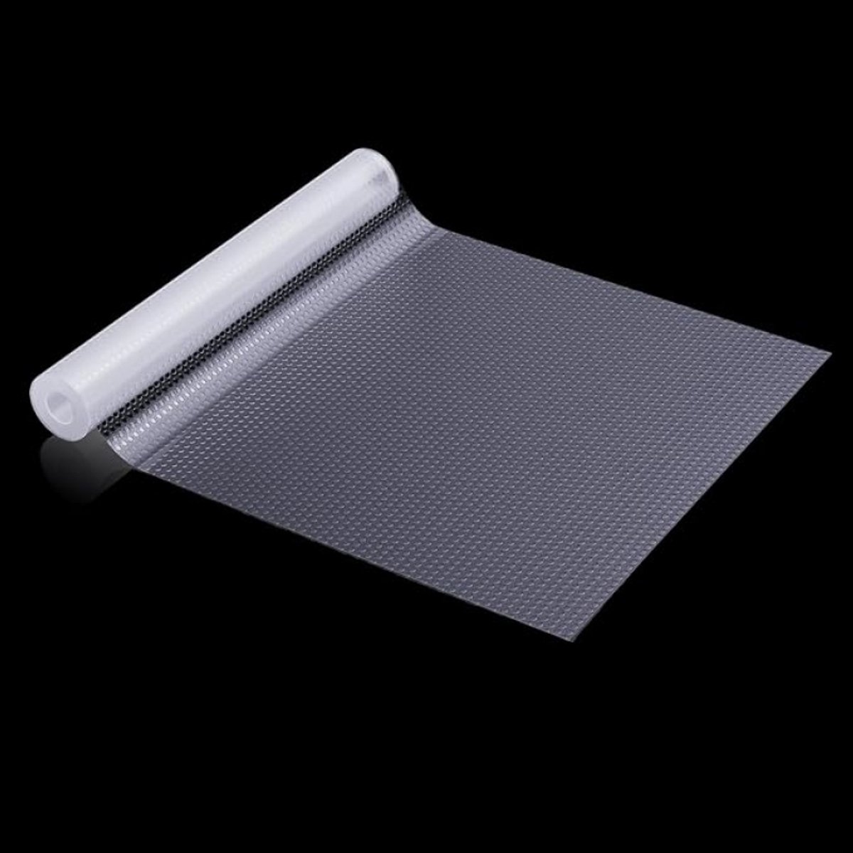 Antislip lademat op maat te snijden, transparant, 44 x 300 cm, EVA-kunststof, beschermt keukenladen en planken