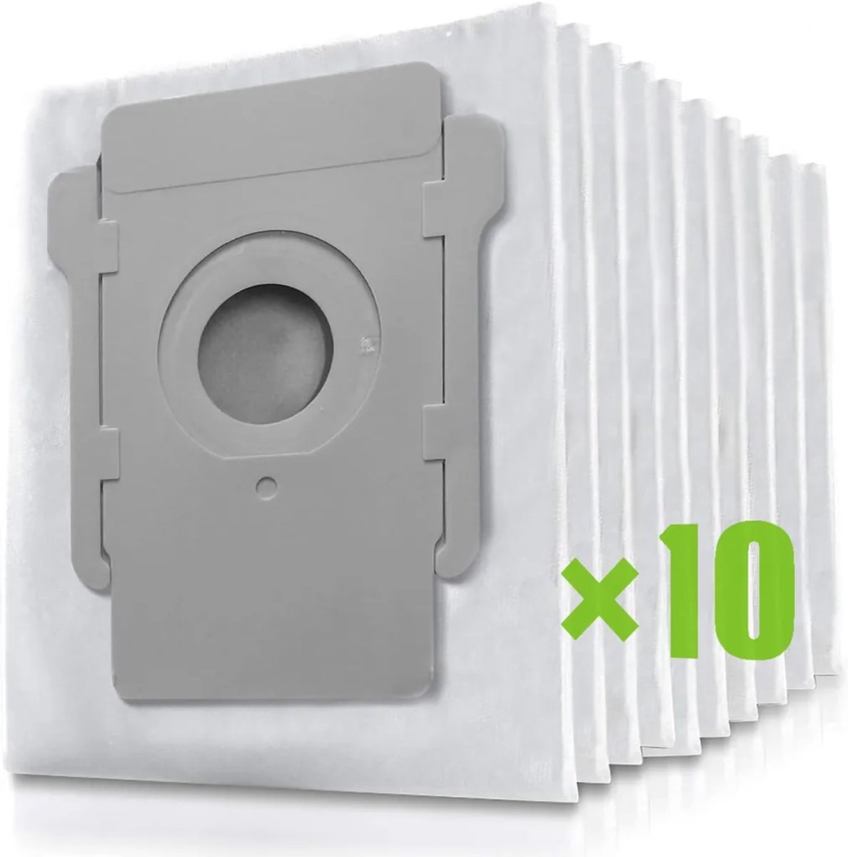 10 stofzuigerzakken, vervangende stofzuigerzakken Geschikt voor iRobot Roomba i7 i7+ / i7 Plus E5 E6 E7 S9 S9+ stofzuigers