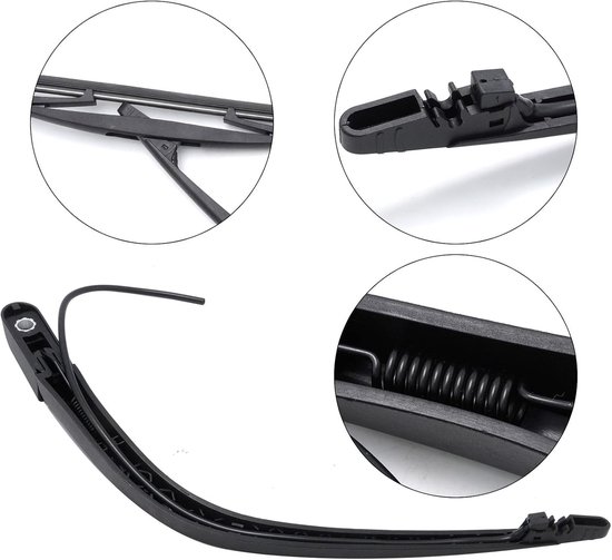 Windruitenwisser Arm Achter en Voorruitwisserset, Vervanging voor Renault Twingo 1993-2007, Hoogwaardige Kwaliteit en Betrouwbaarheid — afbeelding 2