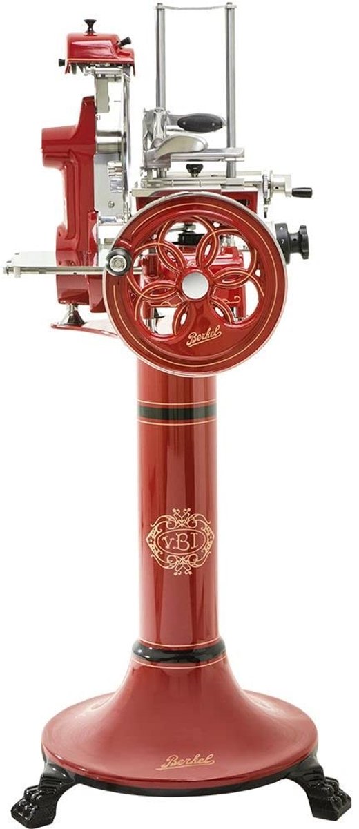 Elzusha - B2 Standvoet in Rood met Exclusieve Houten Plank