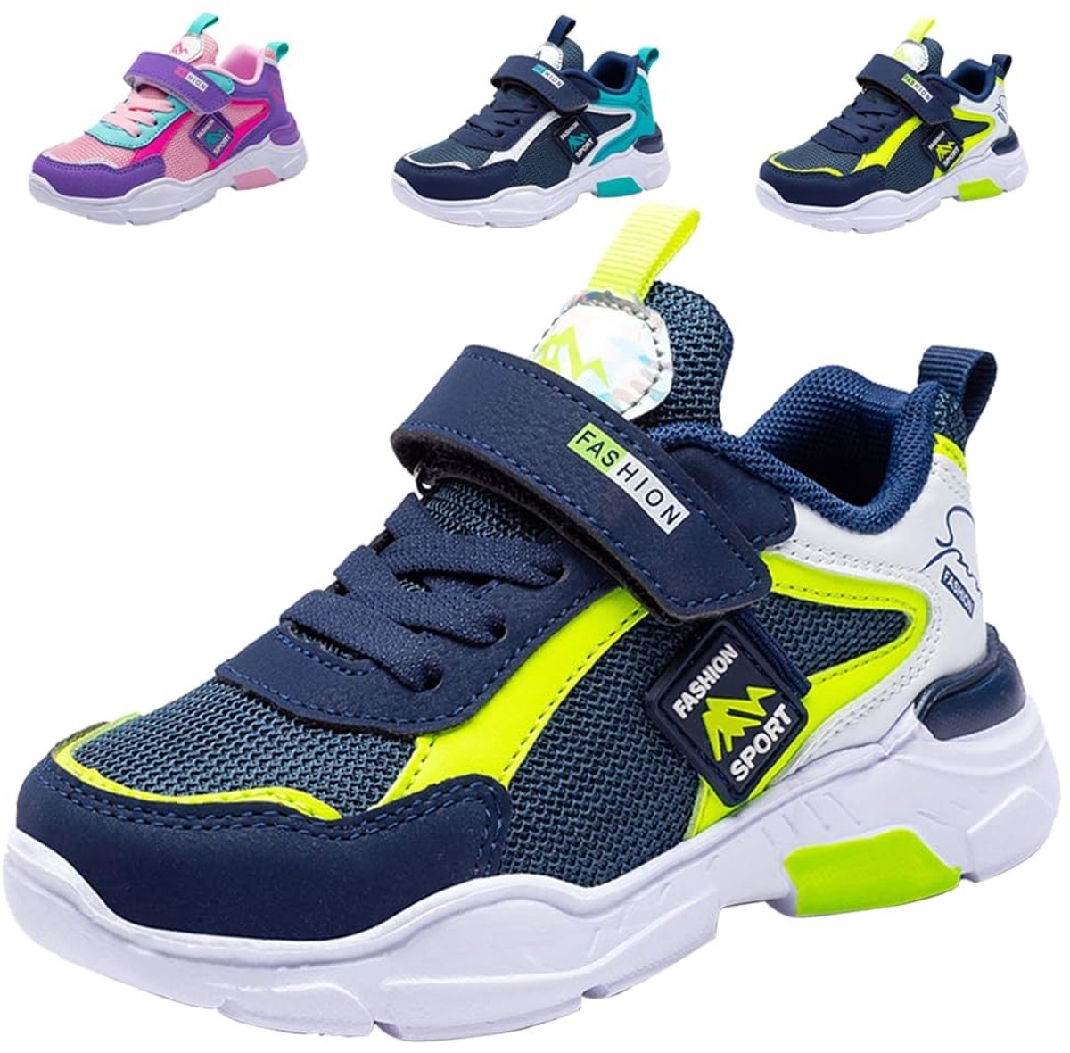 Elzusha - Sneakers voor Kinderen, Ademend en Antislip
