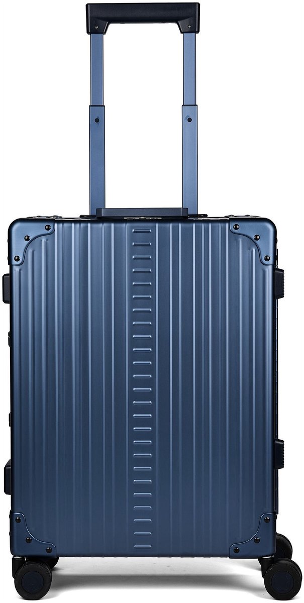 Aleon Traveler International aluminium cabinewagen met 4 wielen, 55 cm - Harde bagage - TSA slot - sapphire 1