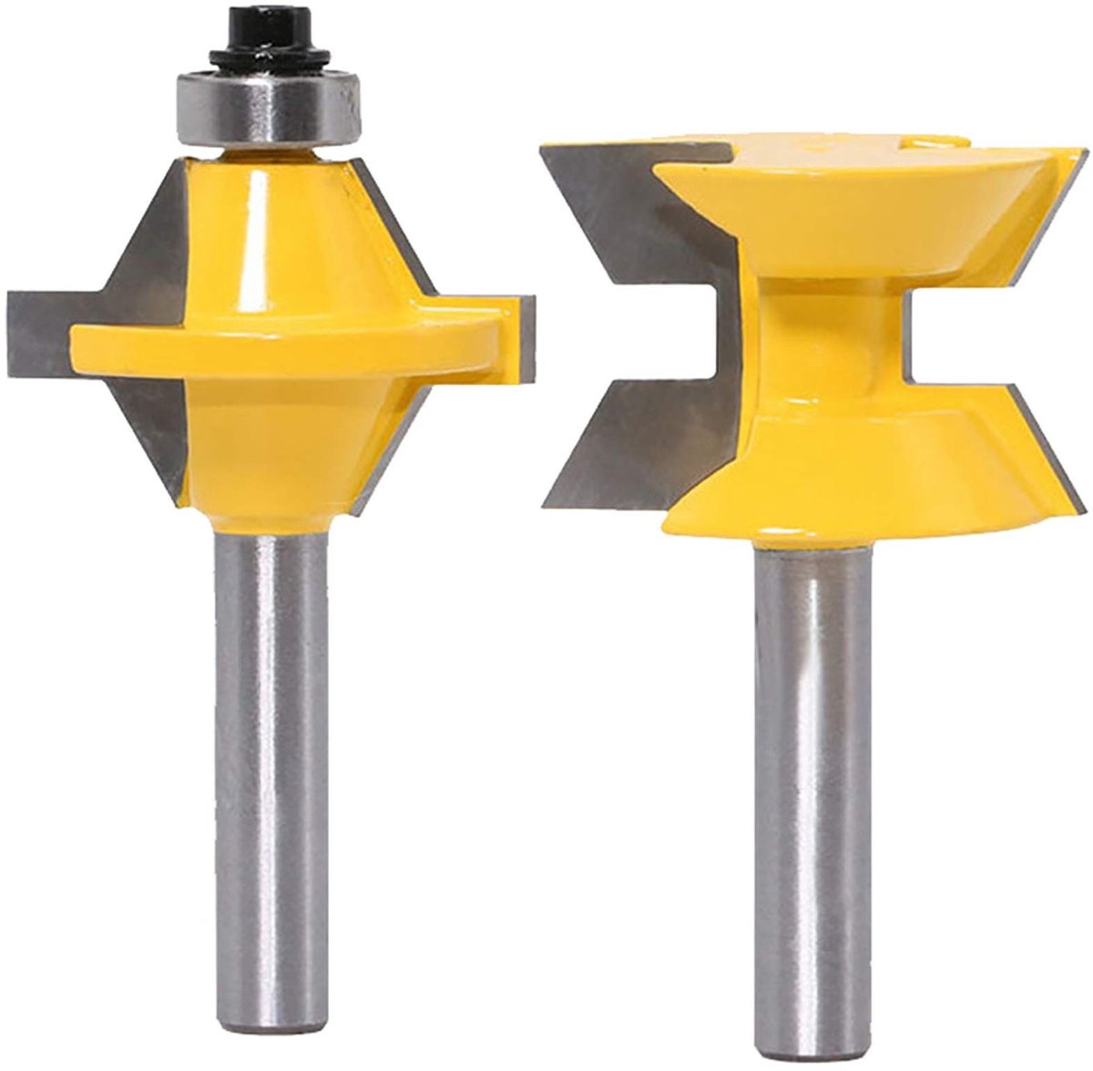 Elzusha - Set van 2 Stuks 8mm Freesbits voor Houtbewerking