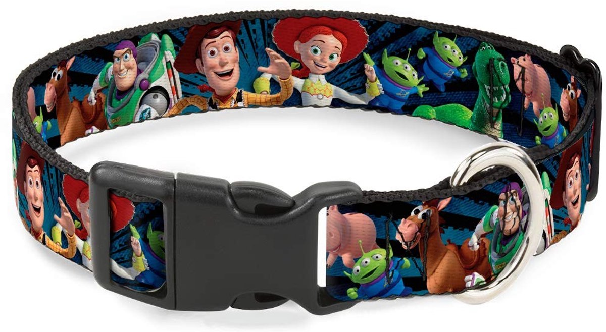 Elzusha - Hondenhalsband met Plastic Clip en Toy Story Ontwerp