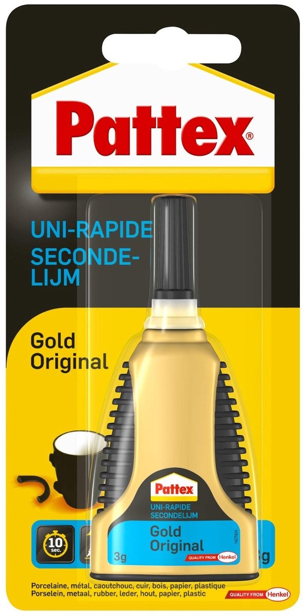 Elzusha - Gold Instant Glue 3g, Sterke Superlijmgel