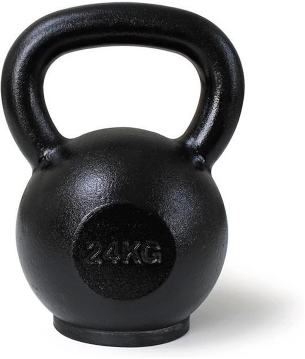 Elzusha - Gietijzeren Kettlebell 24 kg voor Krachttraining