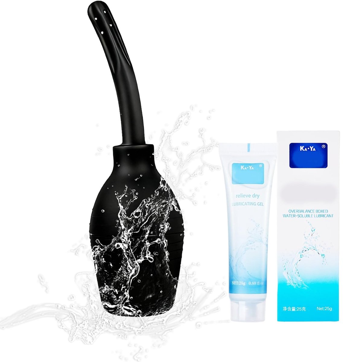 Elzusha - Ergonomische Intieme Douche met 310 ml Capaciteit