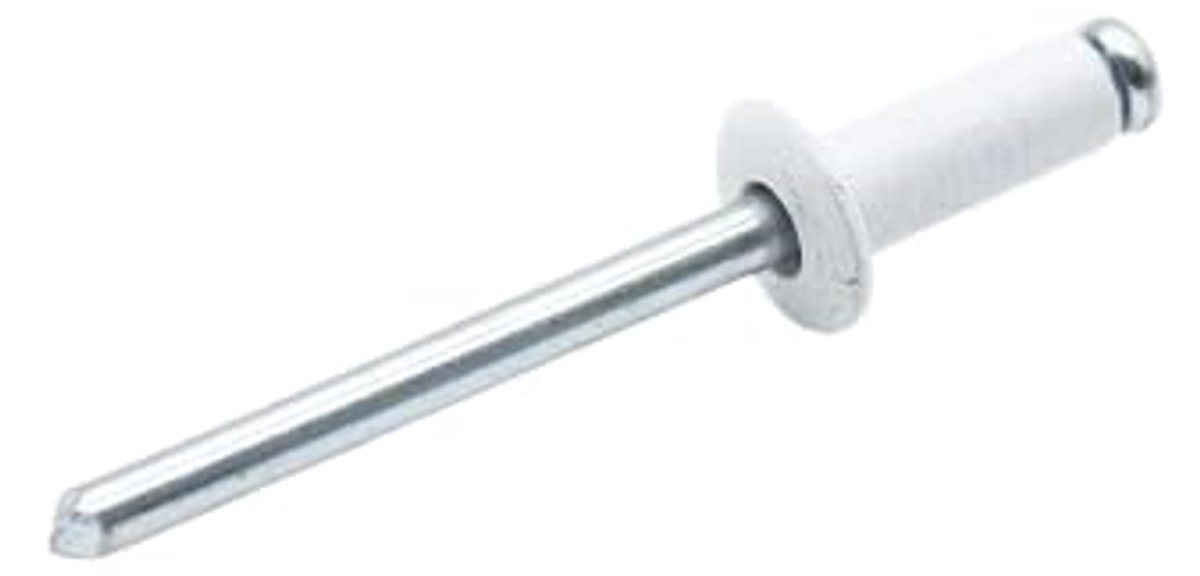 Elzusha - Klinknagels Wit - 100 - Aluminium Flower Rivet