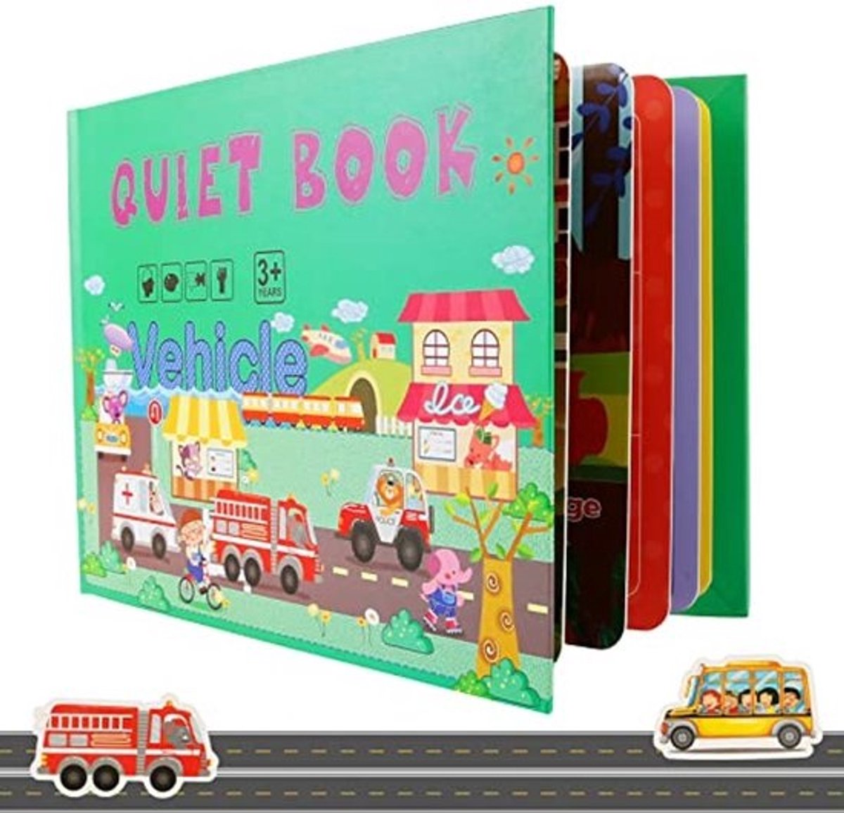 Interactief Montessori Speelboek voor Peuters - Educatief Puzzelboek en Doe-boek als Speelgoed