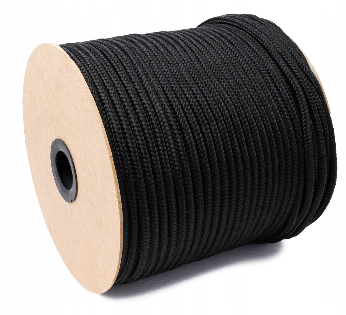 Zwarte Polypropyleen Touw 10mm - 40m Gevlochten voor Zeilen
