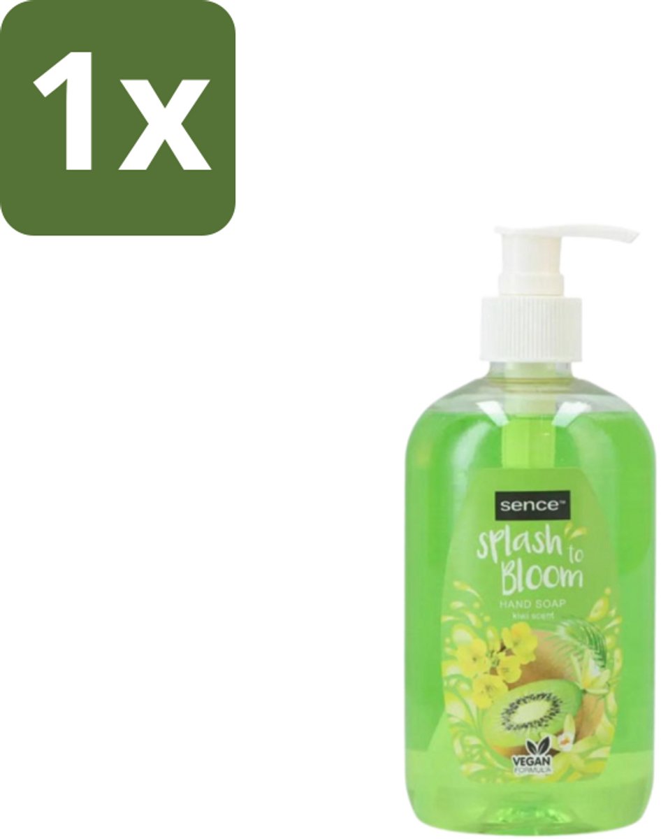 1 x Sence – Handzeep – Splash To Bloom Kiwi – 500 ml - Handzeep - Handwas - Kiwi Geur - Hygiëne - Huidverzorging