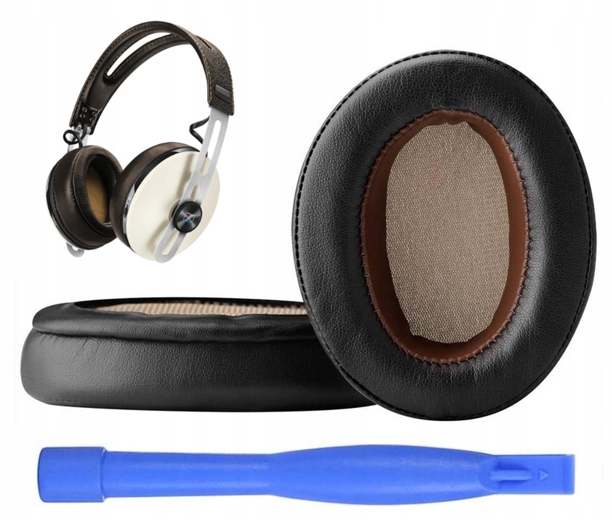 Orcussen voor Sennheiser Momentum 2.0, HD4.40, HD450, HD350 - Bruin