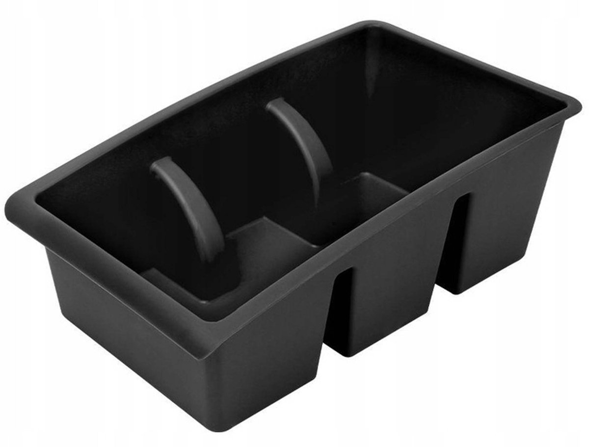Keuken Organizer voor Kruidenzakjes - Lade & Kast Opbergbak - Zwart