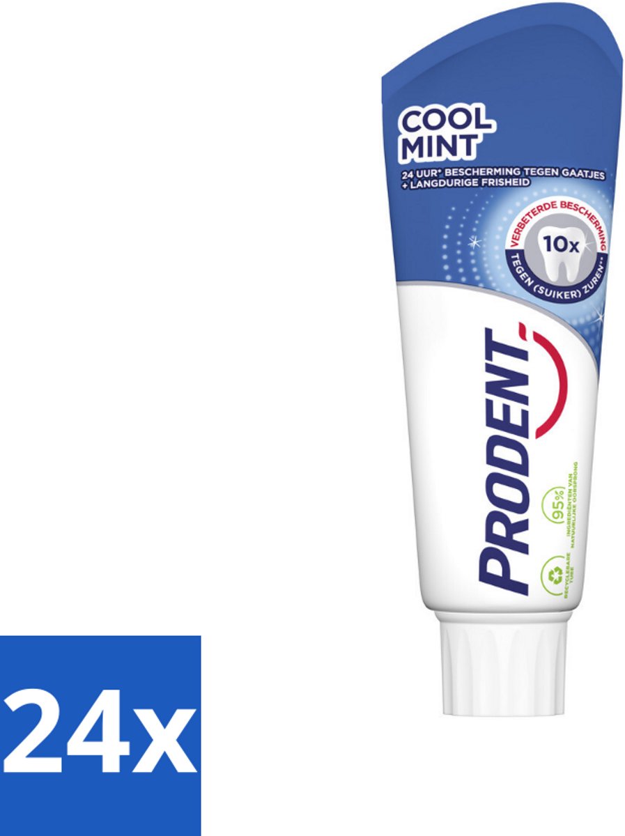 Prodent Tandpasta Cool Mint 75 ml - Voordeelverpakking - 24 stuks