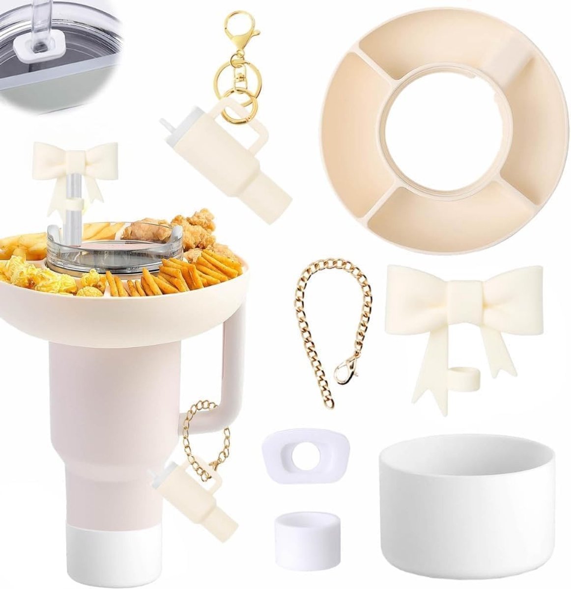 Solidchoice - Accessoireset voor Stanley Cup met Leuke Strikken