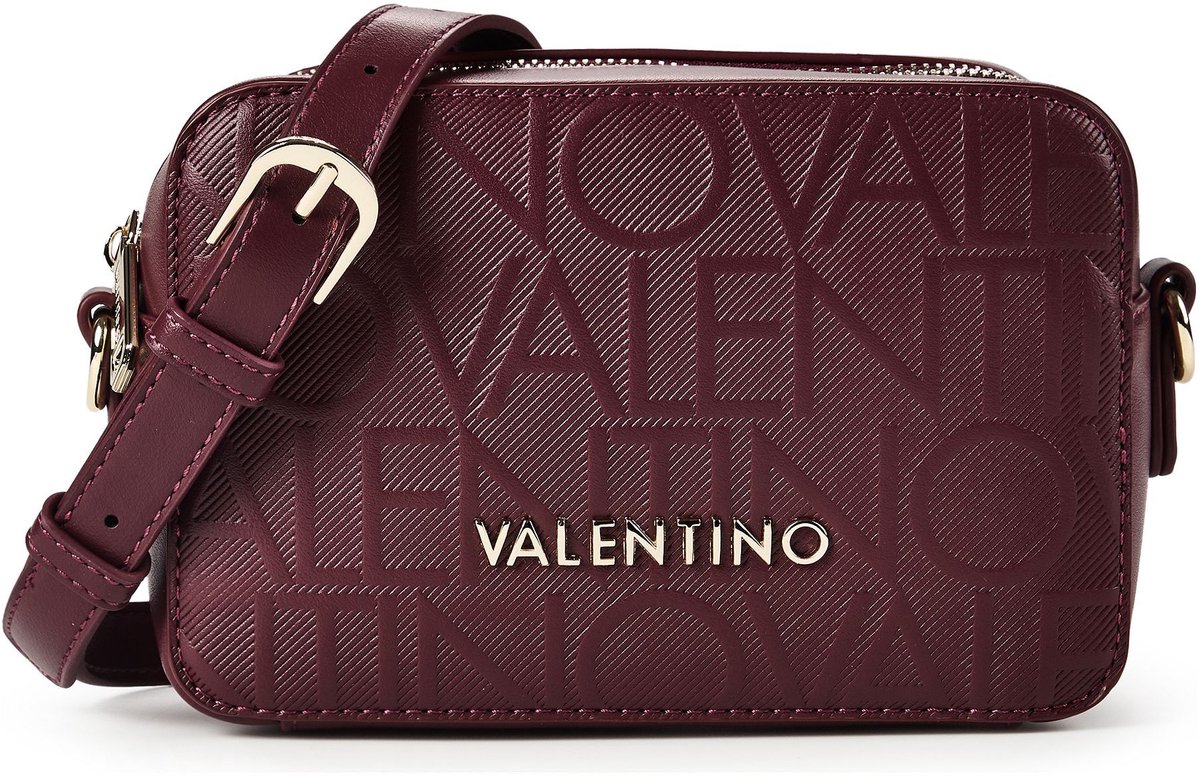 VALENTINO schoudertas Gynevra Camera Bag Bordeaux wijnrood