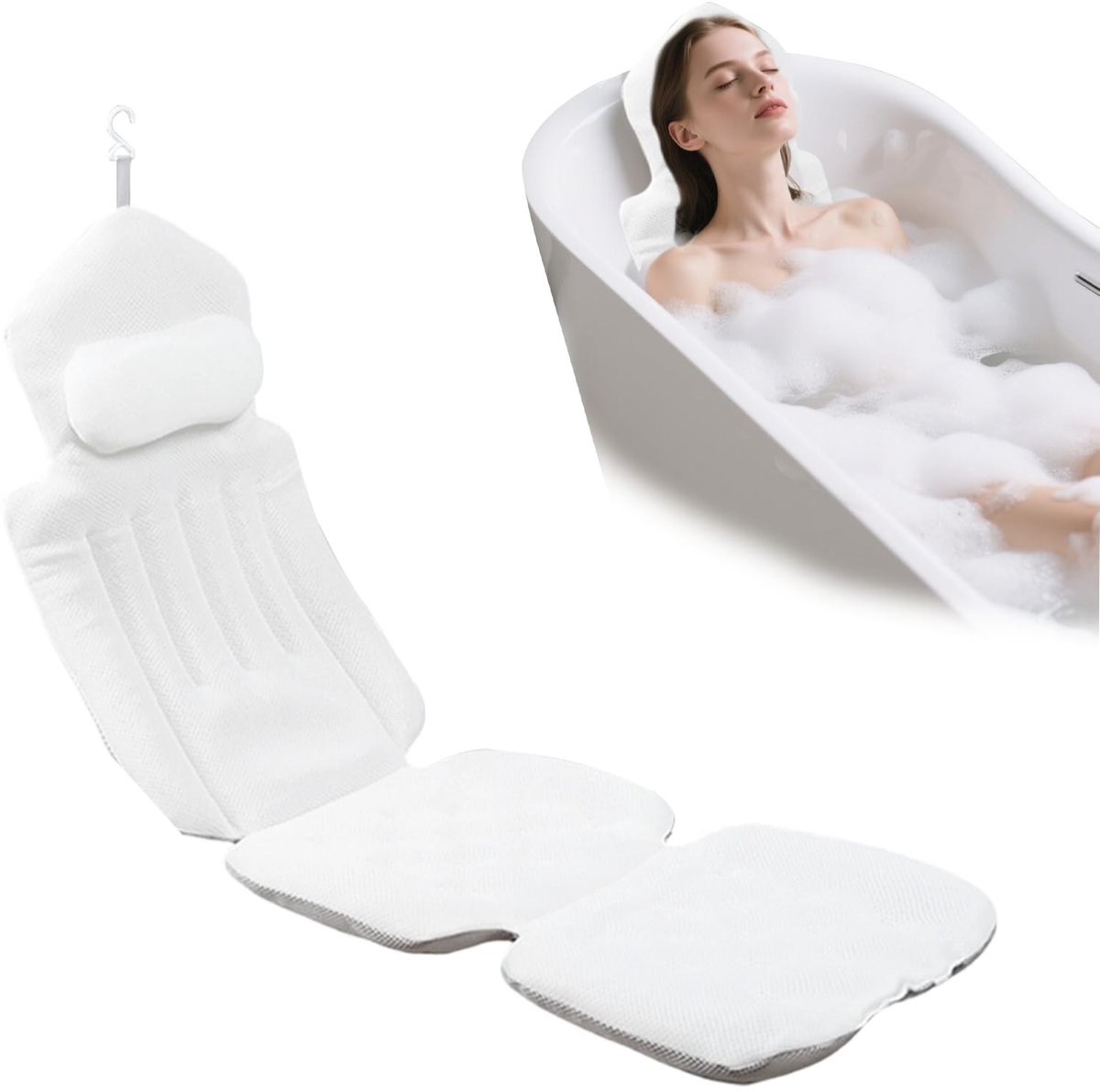 Elzusha - Bath Mat Cushion Mat - Revolutionaire Badkussen voor Comfort