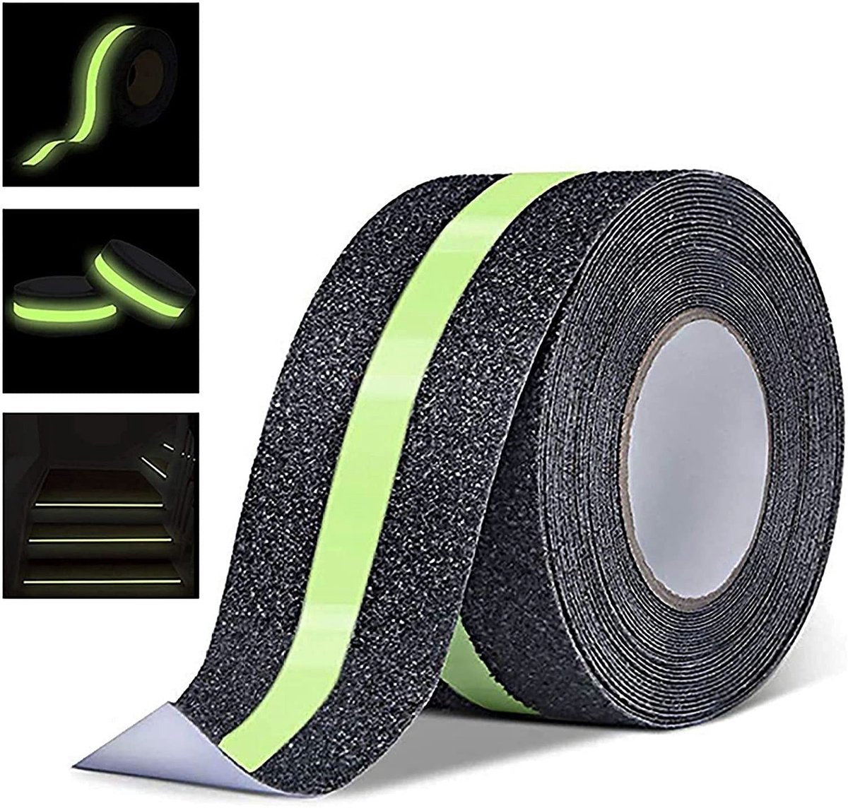 Elzusha - Antislip Tape van 5 m x 5 cm, Glimlicht in het Donker