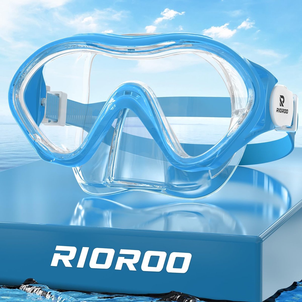 Elzusha - Zwemgoggles voor Kinderen - Anti-Fog en Anti-Lek