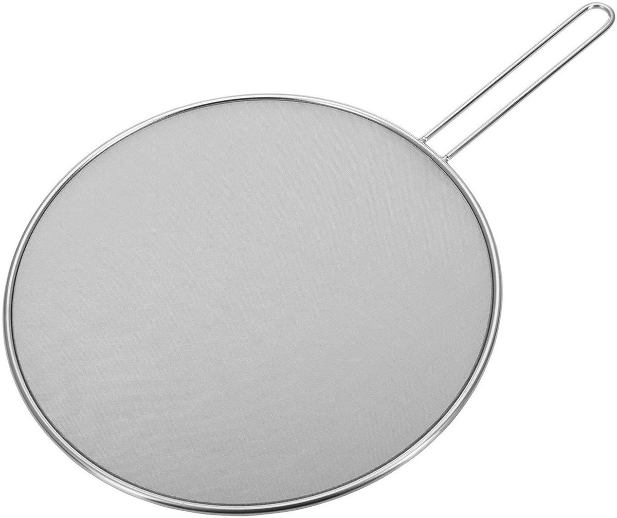 Solidchoice - Antispatdeksel van Roestvrij Staal, 30 cm