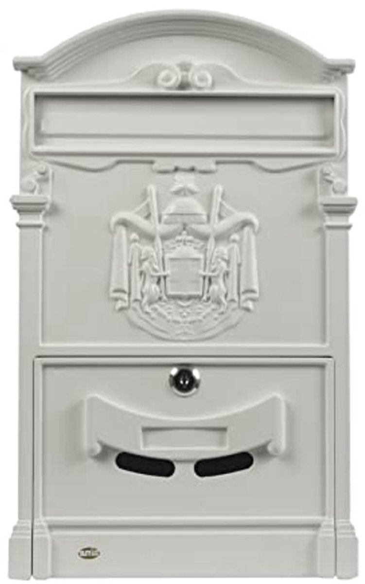 Outdoor Letterbox in Klassieke Stijl voor Huizen en Tuinen - Aluminium, 40.5 x 25.5 x 8.5 cm