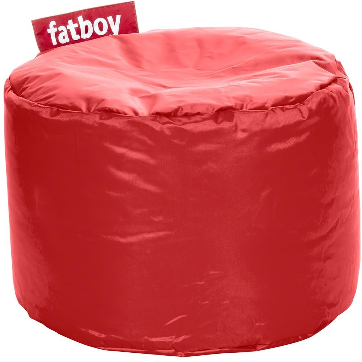 Elzusha - Trendy Ronde Nylon Hocker in Rood voor Diverse Toepassingen