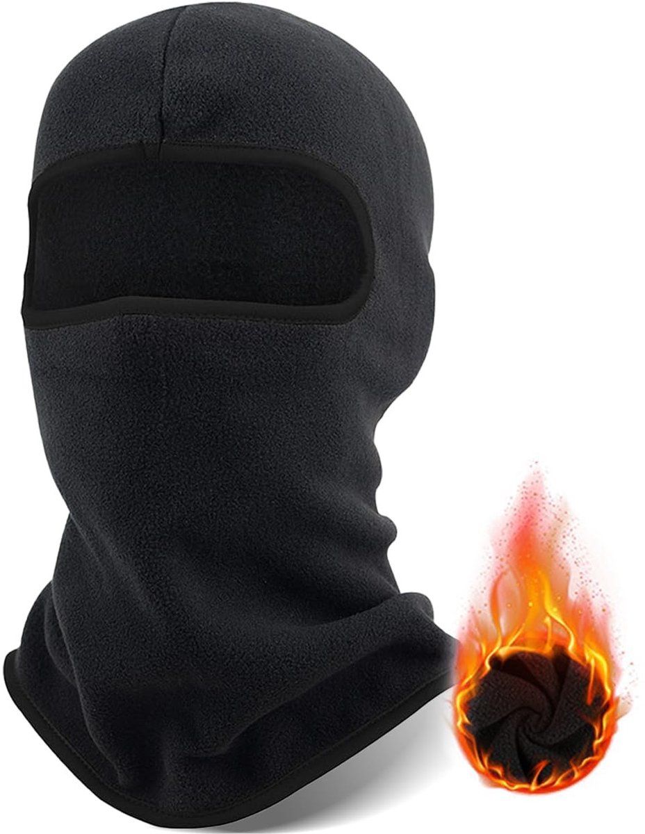 Elzusha - Fleece Balaclava Wintermasker voor Buitenactiviteiten