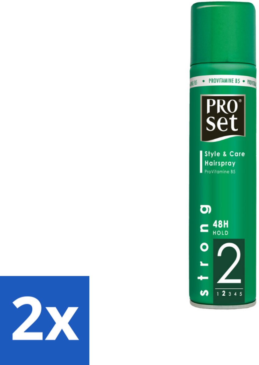 Proset Haarspray Sterk 300 ml - Voordeelverpakking - 2 stuks
