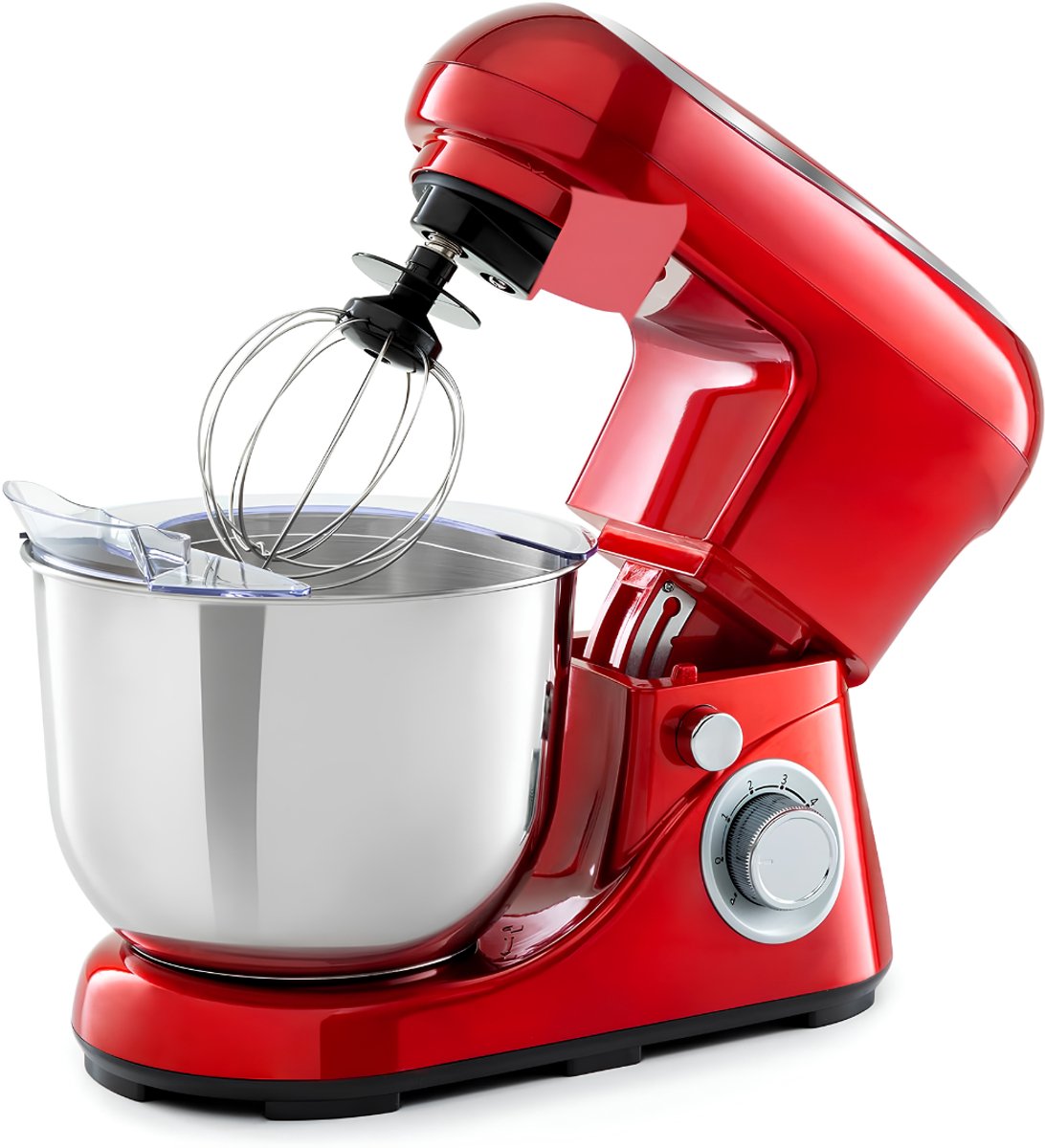 Ploutos® Keukenrobot - Keukenmixer - Keukenmachine - Rood - 33cm x 23cm x 38cmKeukenrobot - Keukenmachine - Keukenmixer - Rood - 33cm x 23cm x 38cm