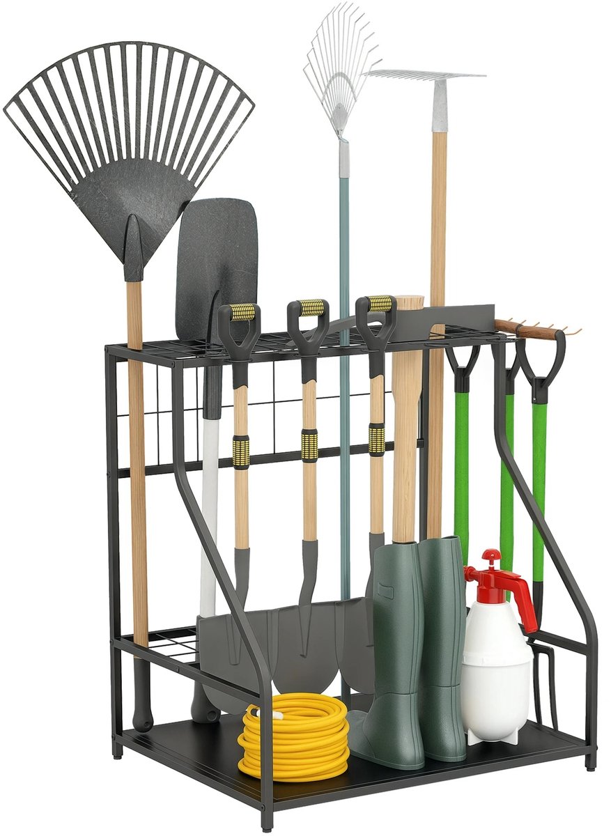 Innovastore Tuingereedschap Organizer - Gereedschapdrager - Tuingereedschapsopslag - Organizer gereedschap - Tuingereedschaprek