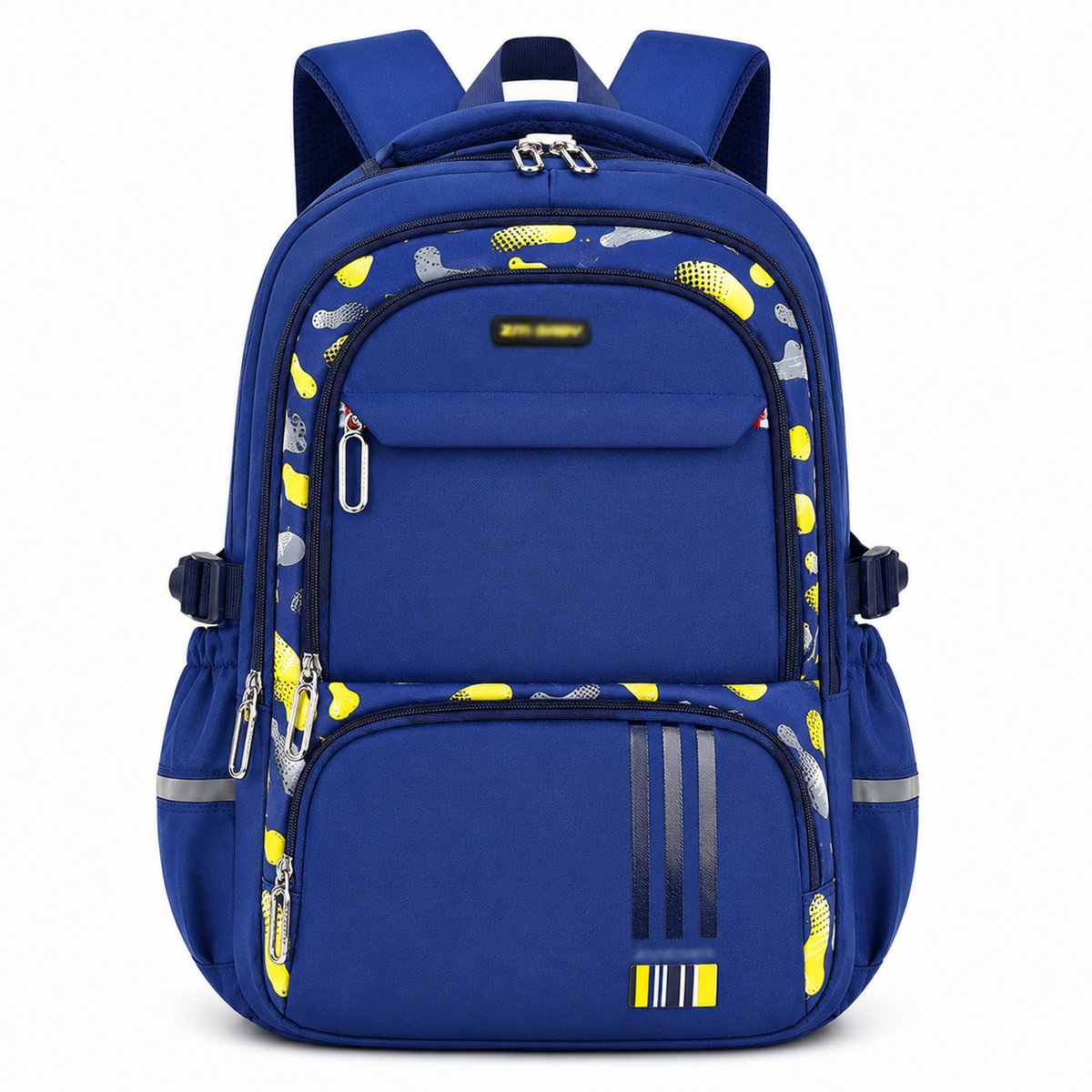 Schoolrugzak Voor Jongens Tiener - Lichtgewicht - Waterdicht - Ergonomisch Ontwerp - 46x31x16cm - Voor School En Reizen - Blauw