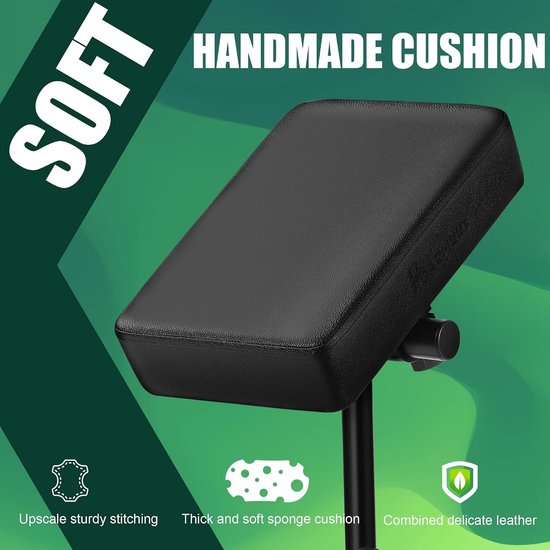 Verstelbare Tattoo Armsteun met Zachte Padding en Stevige Basis voor Comfortabel Werken — afbeelding 5