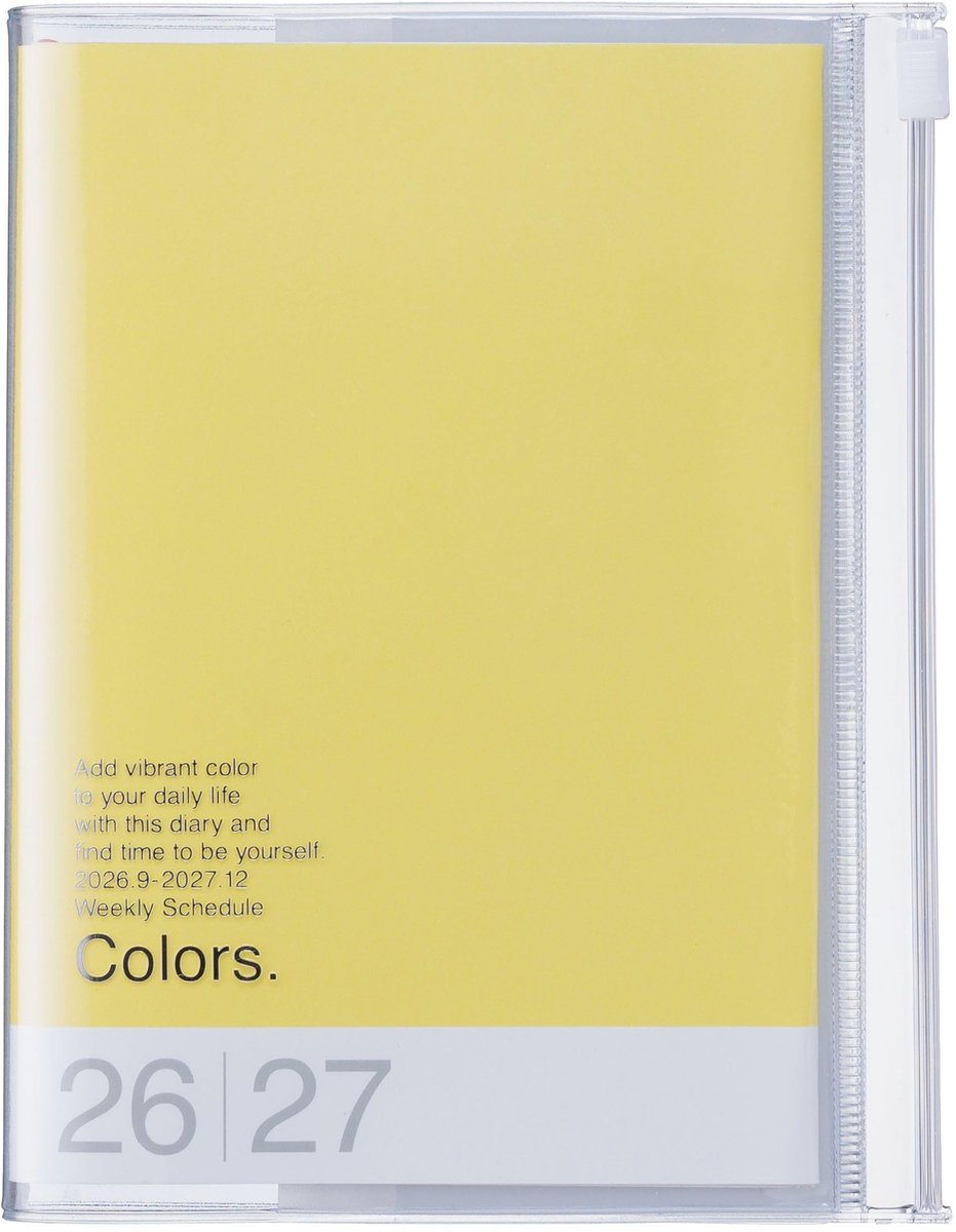 MARK'S 2026/27 Diary A6 Colors // Yellow - ShopVlot