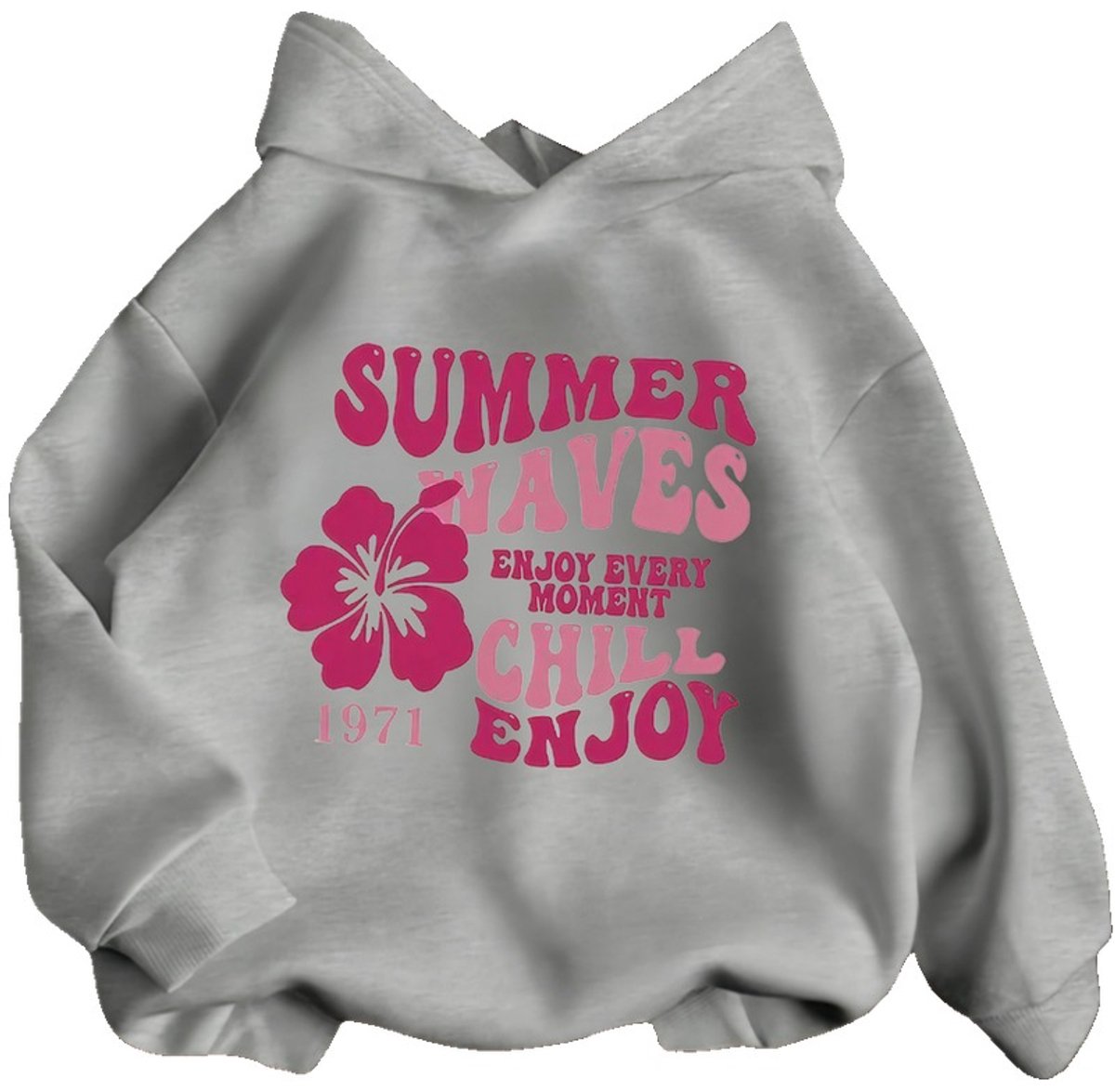 Currero Hoodie Meisjes Warme Hoodie Met Capuchon Comfortabele Sweater Meisje Casual Trui Pullover Meisjestrui 9-10 Jaar Grijs