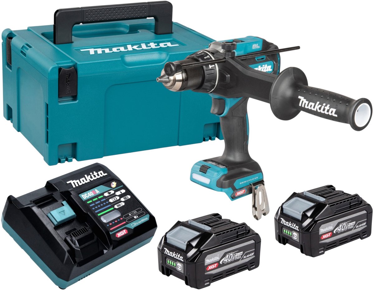 Makita HP003GU201 Accu klop-/schroefboormachine XGT 40V Max 4.0Ah in Mbox