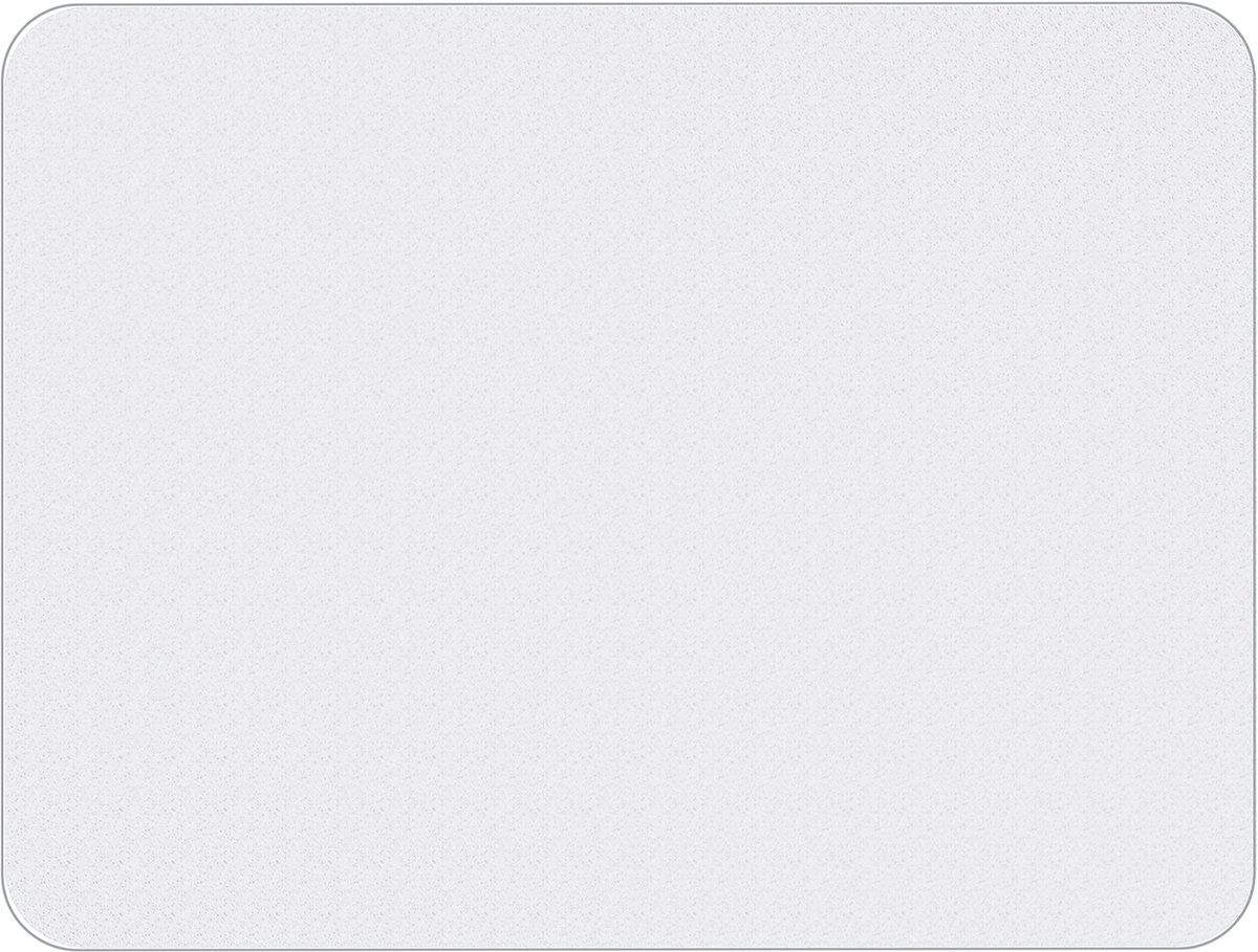 HOMCOM Stoelmat - Kunststof - 90x1,5x120cm - Transparant