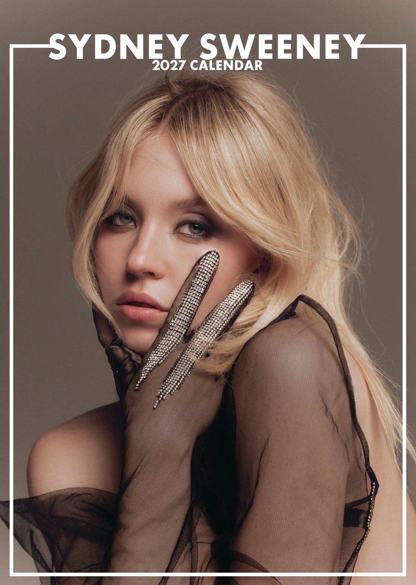 Sydney Sweeney A3 Kalender 2027