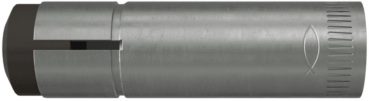 Fischer 100x ZYKON-inslaganker FZEA II 10 x 40 mm M 8 roestvrij staal A4 - 047306