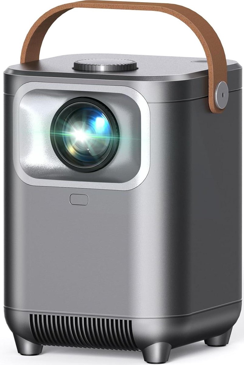Draagbare Beamer - Mini Projector - Thuisbioscoop Creëren - Automatische Keystone Correctie - Tot 300 Inch - Zwart