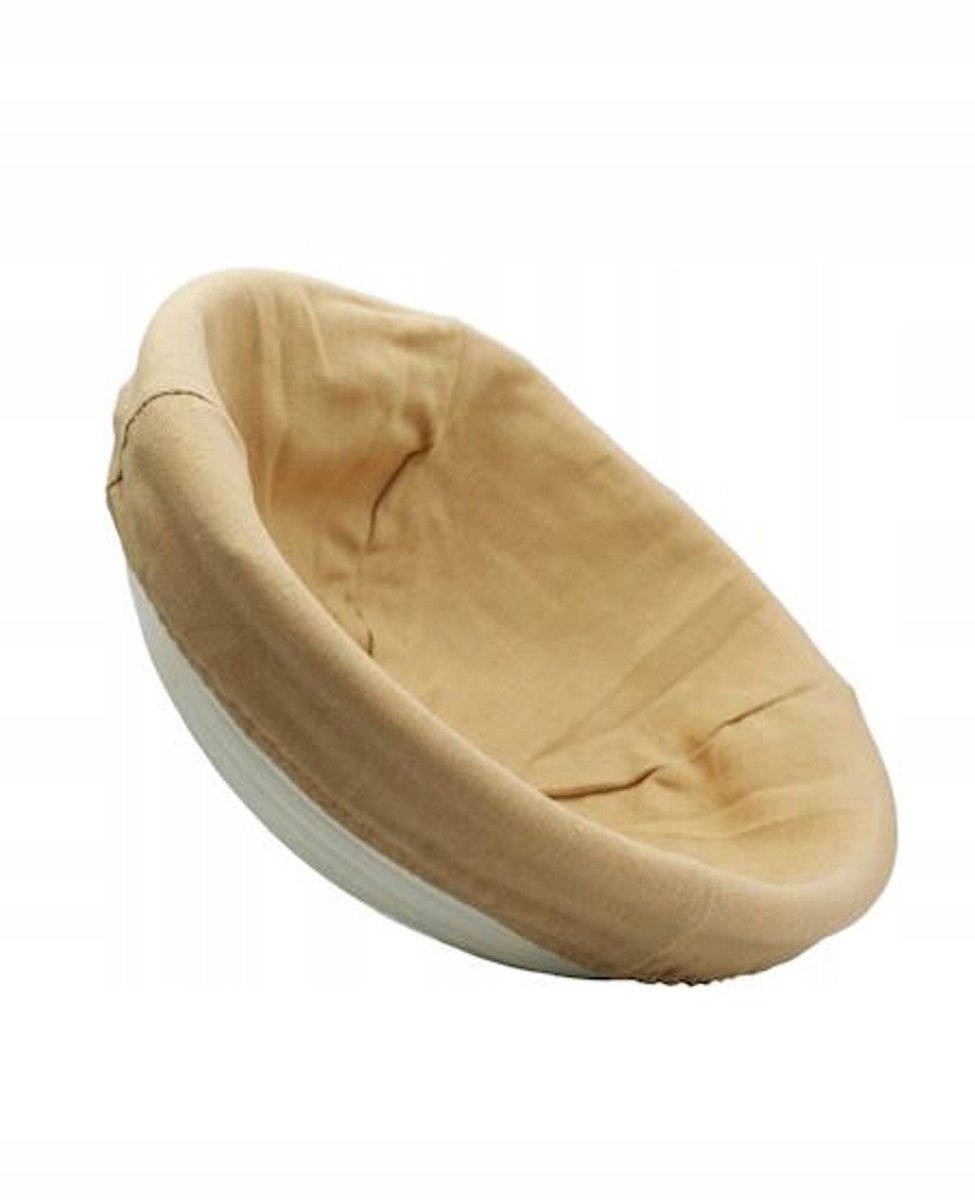 Ronde Rieten Broodrijsmand 23cm - Perfect voor Huisgemaakt Brood