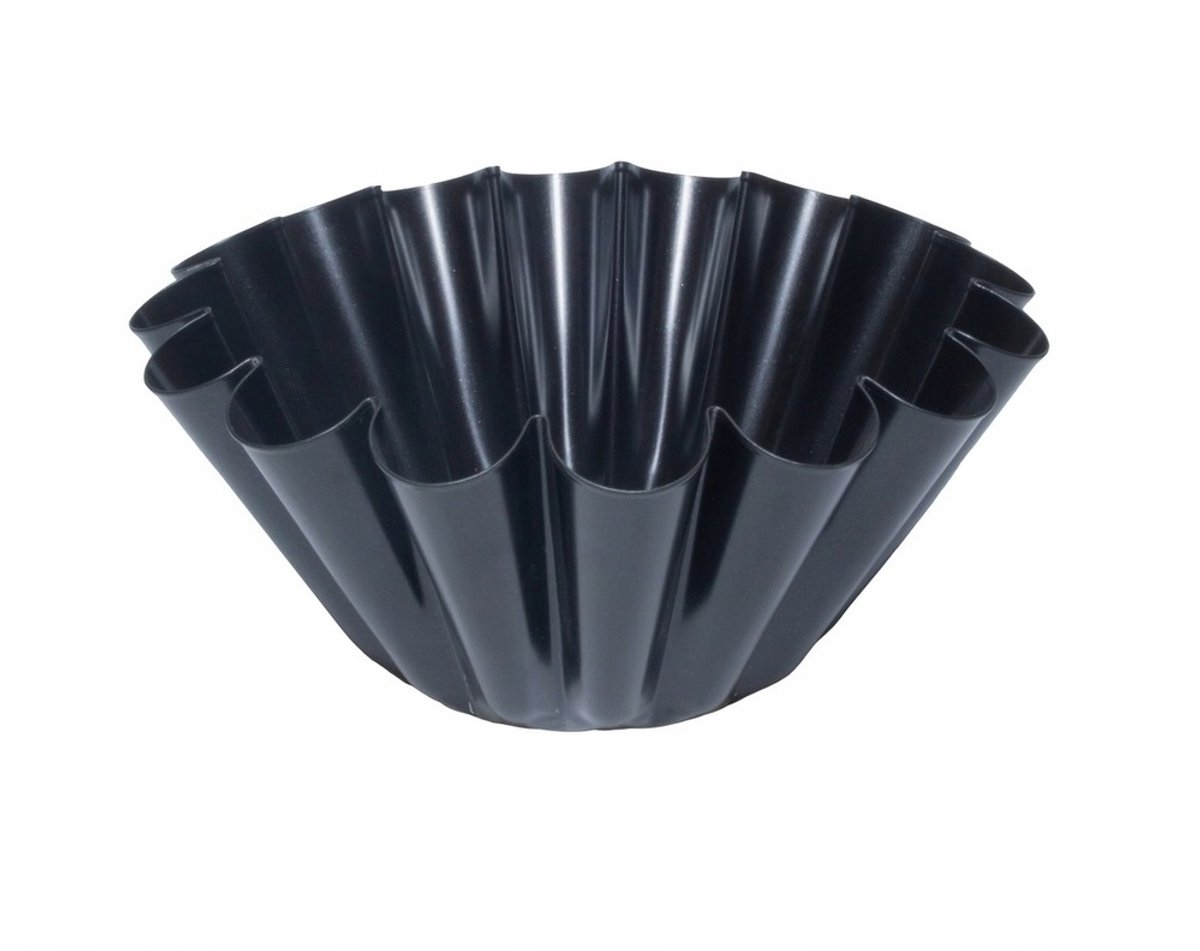 Gegolfde Cakevorm 21cm - Metalen Bakvorm voor Babka